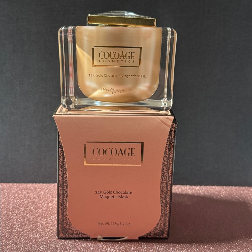 COCOAGE COSMETICS 24K Gold Chocolate Magnetic Mask